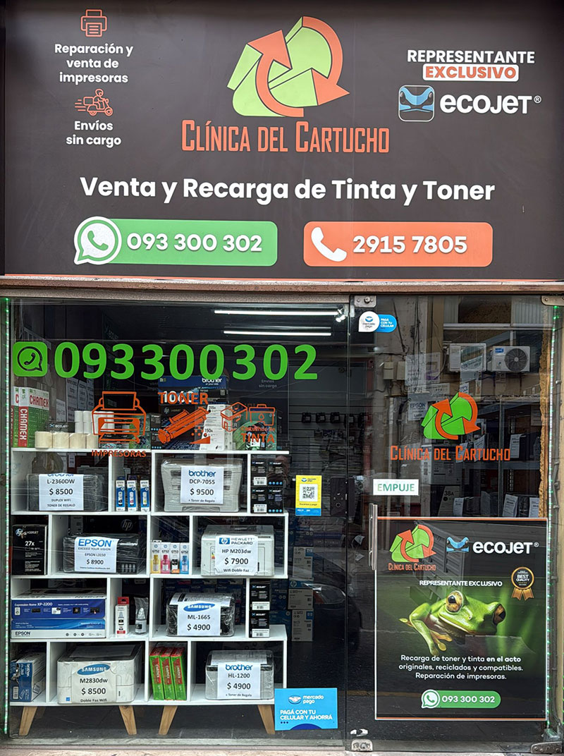 Frente del local de Clínica del Cartucho